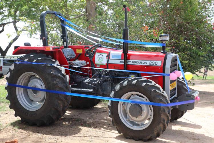 Changu Cooperative Tractor Handover Ceremony