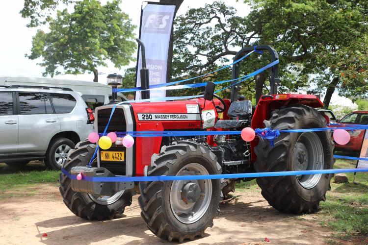 Changu Cooperative Tractor Handover Ceremony