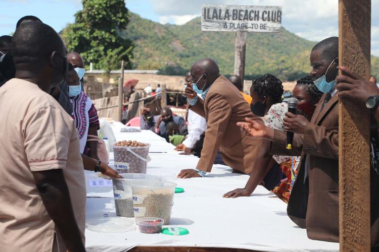 Symbolic Cheque Handover Ceremony to Producer Organizations in Mangochi